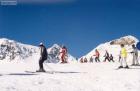 Slidinėjimas Šveicarijos Alpėse Davos - Klosters kalnų kurorte - viešbutis Bad Serneus